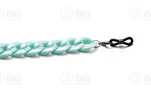Acryli Chain for Glasses, aquamarine