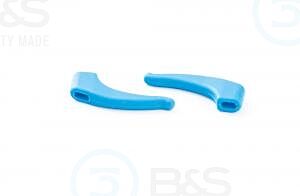 MILO & ME - silikonové koncovky proti sesouvání brýlí - světlé modré