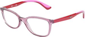 Ray-Ban RY 1586 Transparent Red