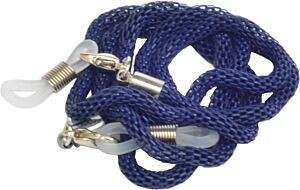 Metal chain for eyeglasses - Breitfeld & Schliekert blue
