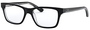 Ray-Ban RY 1536 Top Black on Transparent
