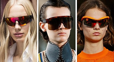 Nový módní trend je tady - pořiďte si "lyžařské" sluneční brýle!
